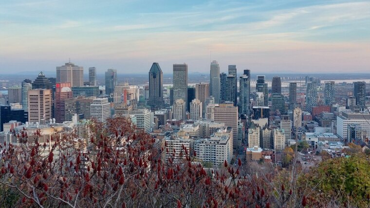 Blick über Montréal