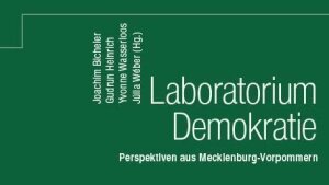 Cover des Buches: Laboratorium Demokratie