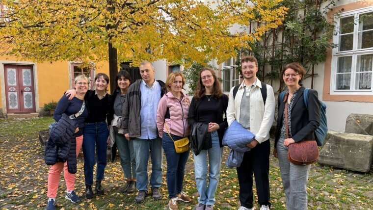 Gruppenfoto im Collegium Jenense