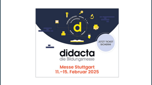 Banner der didacta 2025